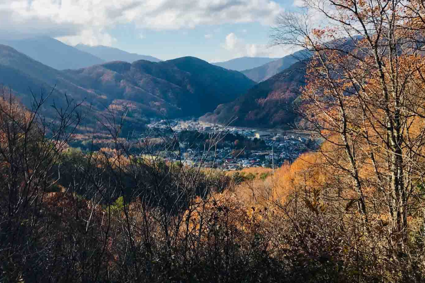 scenic view from the Nakasendo 